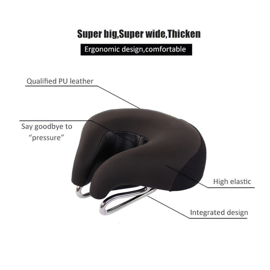 Cykelsadel til Mountainbike Ergonomisk Design