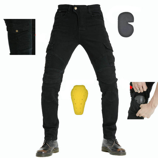Motorcykeljeans til mænd