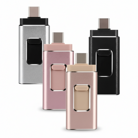 4-i-1 Flashdrive til Alle Enheder