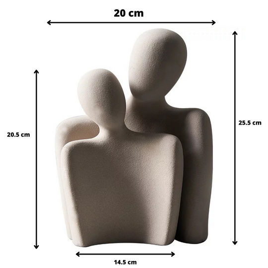 Abstrakt Kærlighedsstatue Til Hjemmet Dekoration 2
