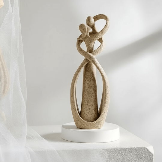 Abstrakt Skulptur Tidløs Kærlighed 0