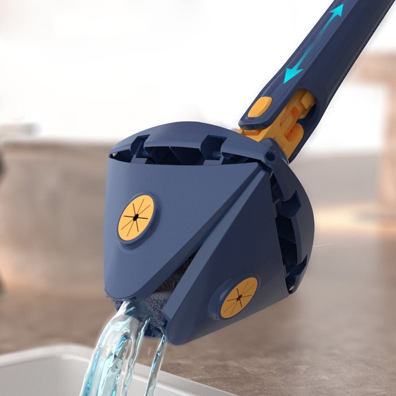 Alsidig 360-graders Moppe Trekantet Design 4