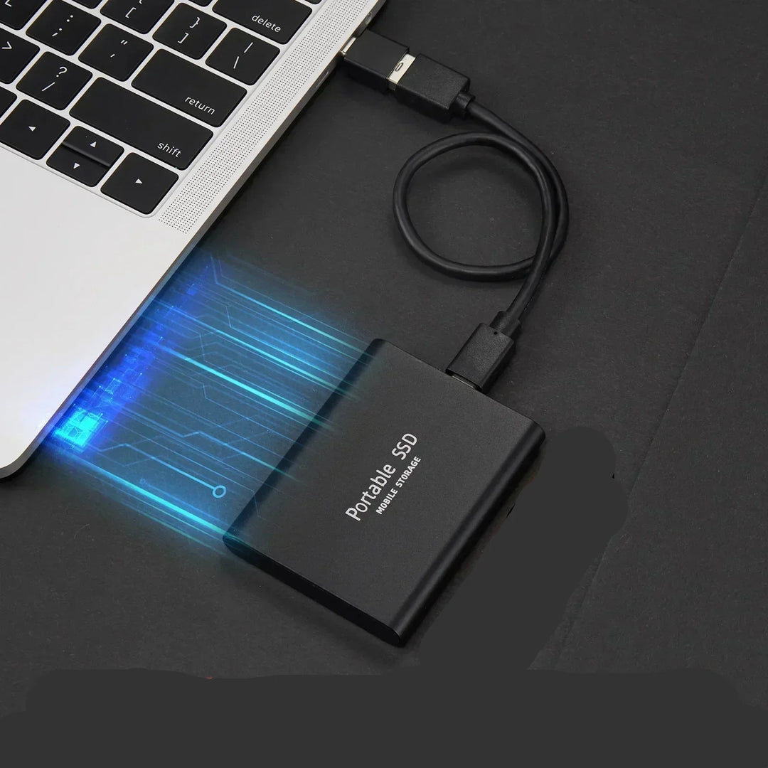 Bærbar Ekstern SSD-harddisk Kompakt Design 1