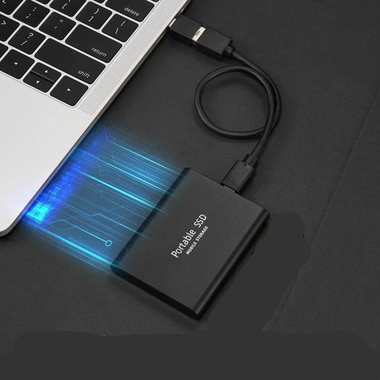 Bærbar Ekstern SSD-harddisk Kompakt Design 1