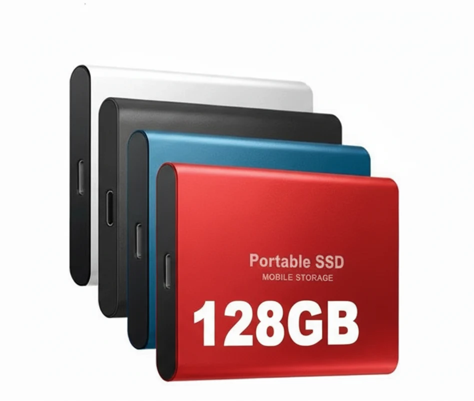 Bærbar Ekstern SSD-harddisk Kompakt Design 4