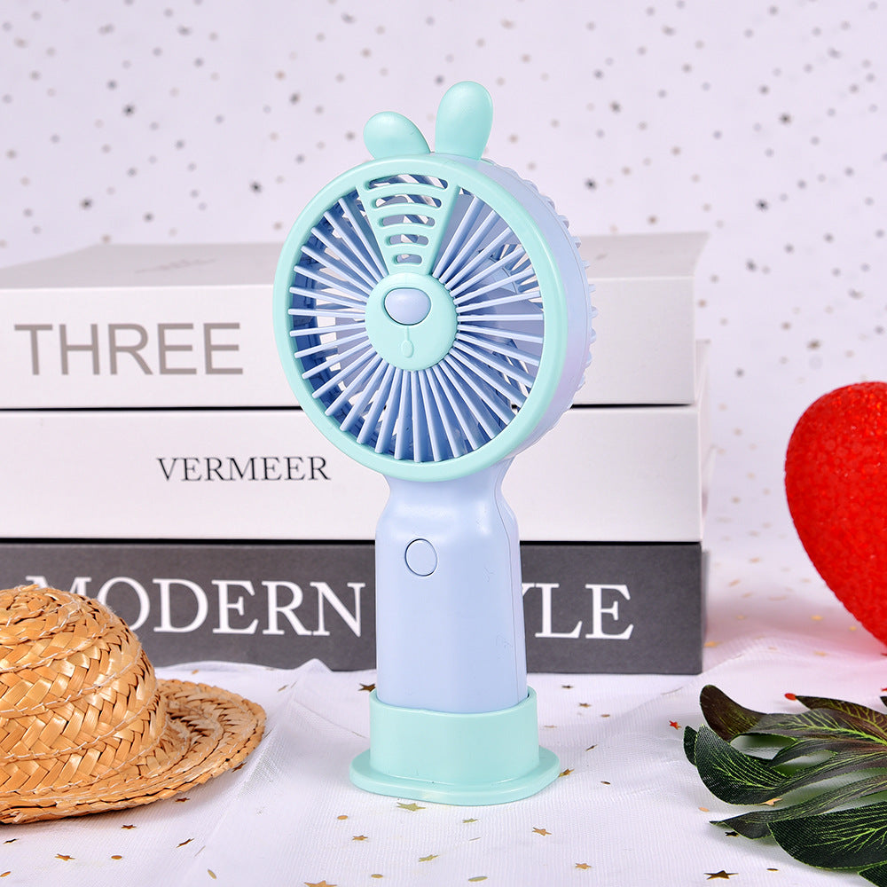 Bærbar Håndholdt Ventilator Kanin-design Kompakt 5