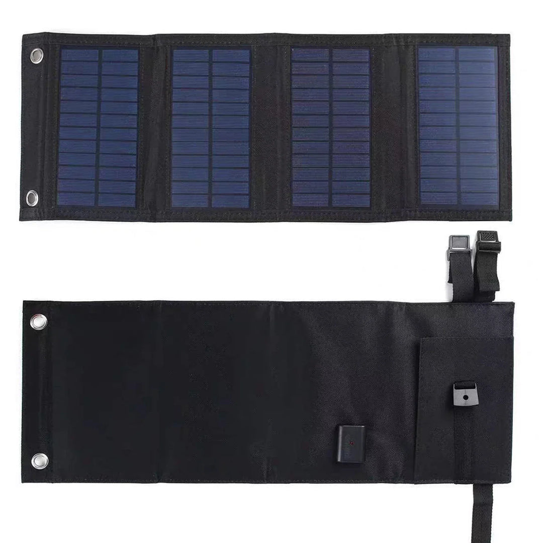 Bærbar Solpanel Oplader 20W 50W 60W - Ideel Til Campingvogn Og Udendørs Aktiviteter 5