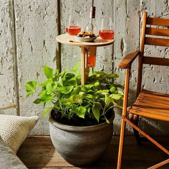 Bærbart Picnicbord til Vin og Snacks 1