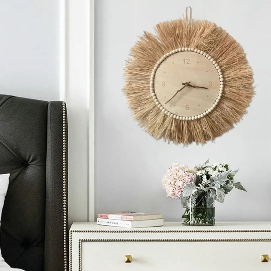 Boho Vægur Håndlavet Rustik Stil 4