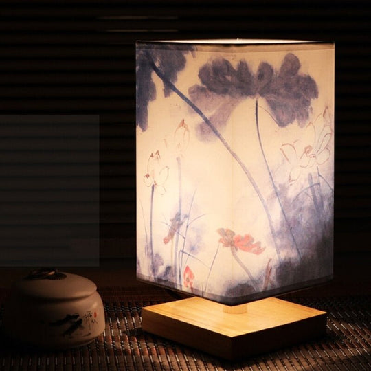 Bordlampe i Japansk Skandinavisk Stil 1