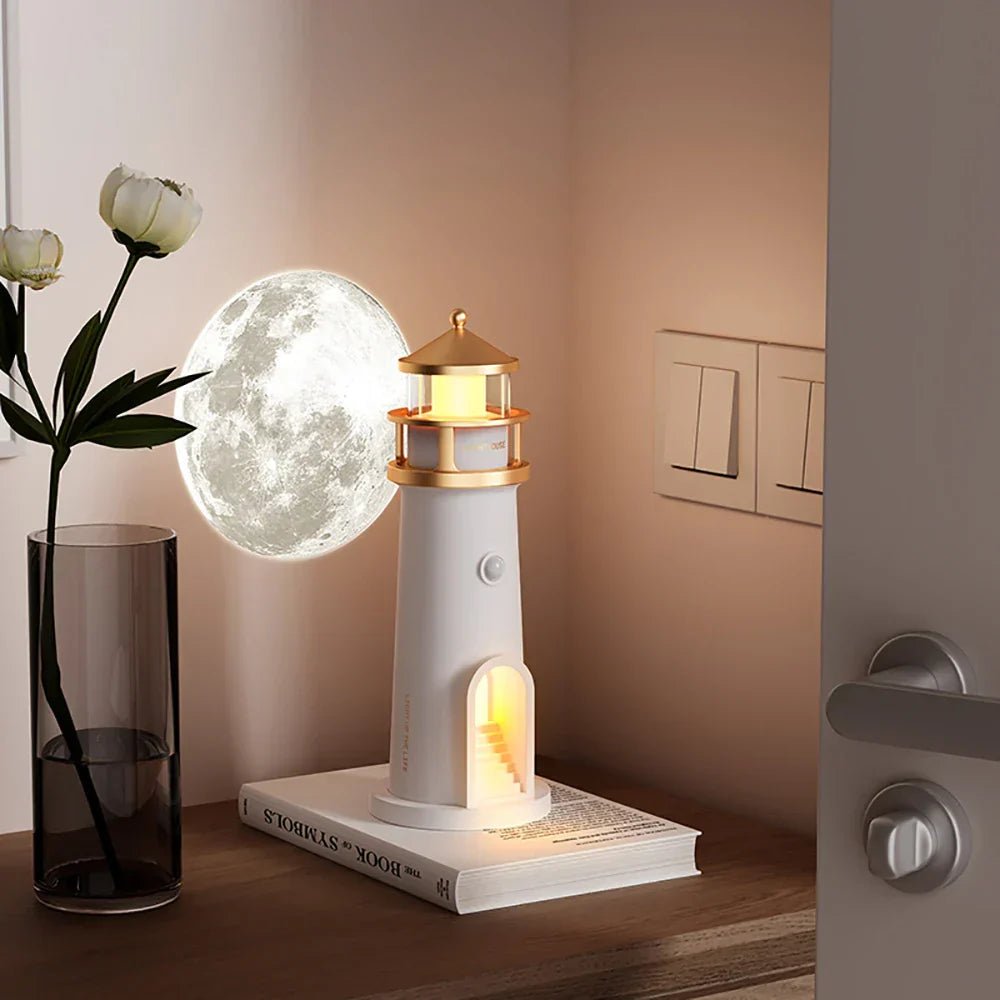 Bordlampe med Dæmpbar Belysning og Bluetooth - Moderne Ambient Lampe til Stue og Soveværelse 1