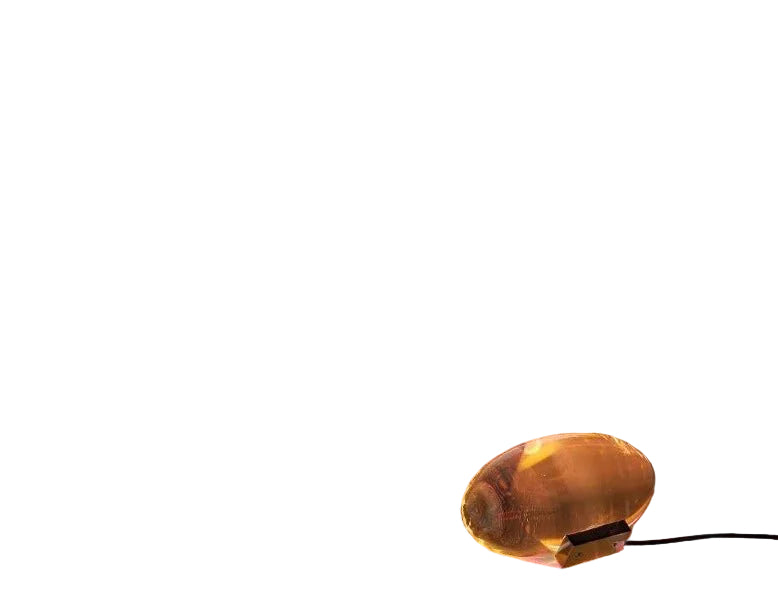 Bordlampe med Krystaldetaljer 0