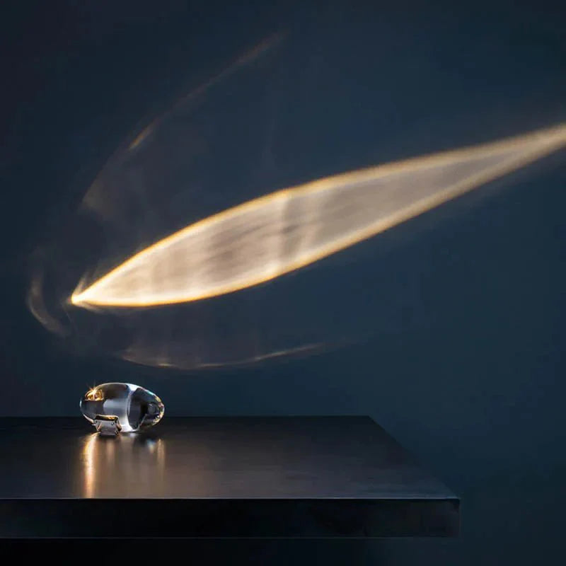 Bordlampe med Krystaldetaljer 5