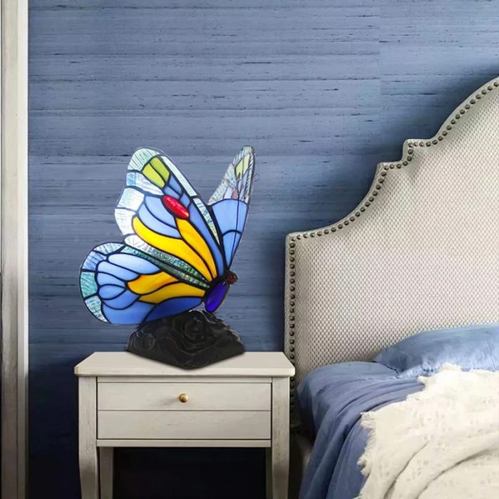 Bordlampe med Retro Sommerfugl Design 2