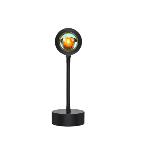 Bordlampe med Solnedgangsdesign Justerbar 180 Grader 4