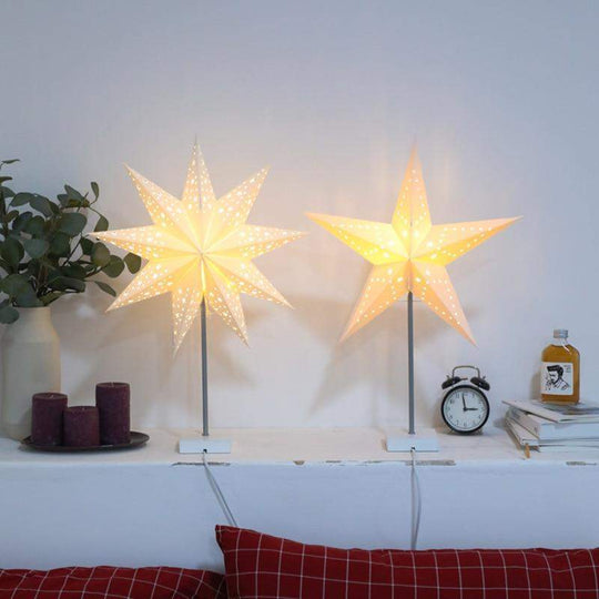 Bordlampe med Stjernedesign 3