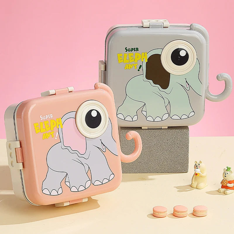 Børns Bento-madkasse med Elefantdesign 2