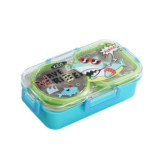 Børns Bento-madkasse med Legende Hajdesign 3