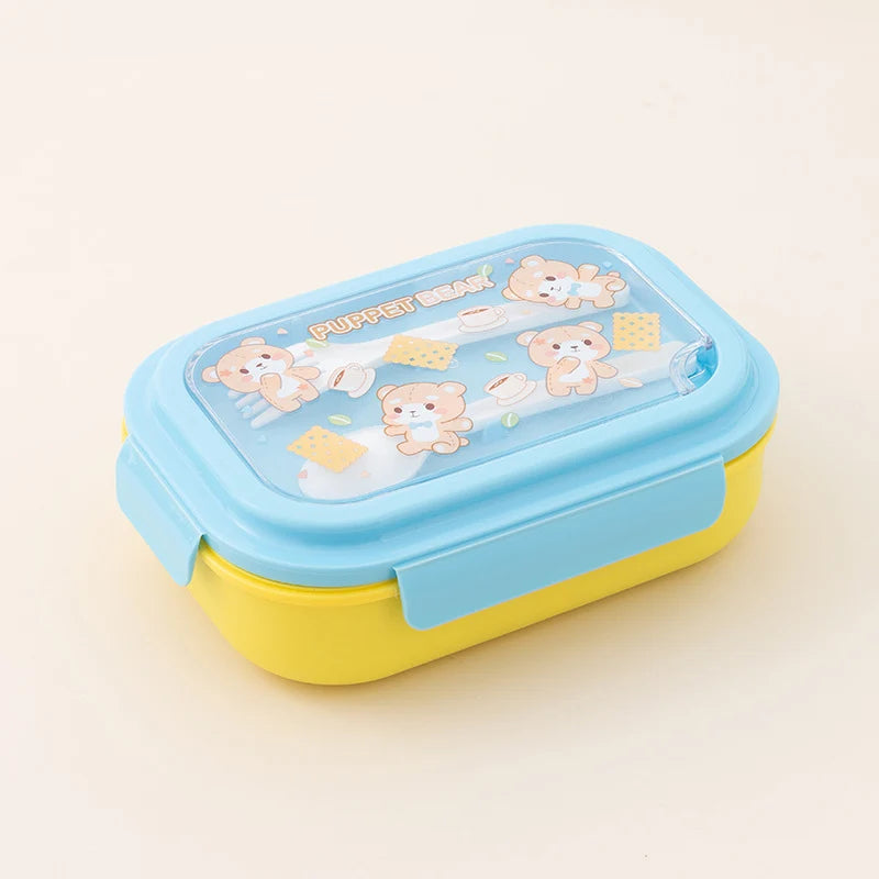 Børns Bento Madkassesæt med Enhjørning Design 6