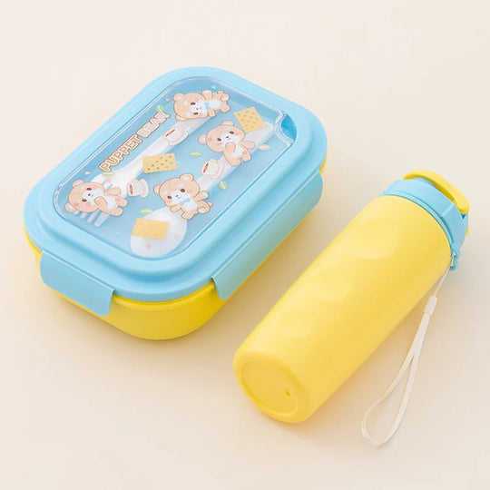 Børns Bento Madkassesæt med Enhjørning Design 7