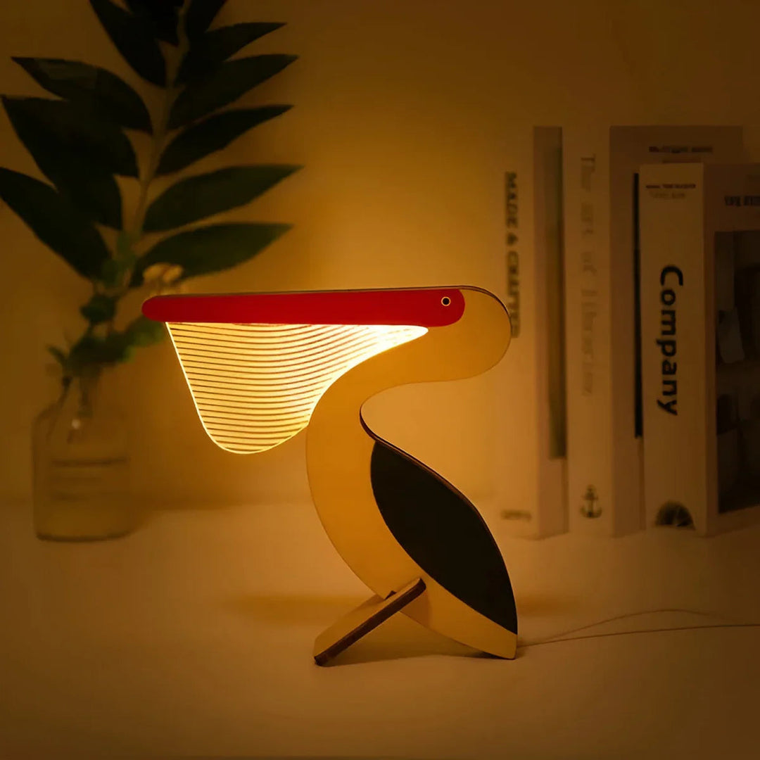 Børns Bordlampe med Dyremotiver 4