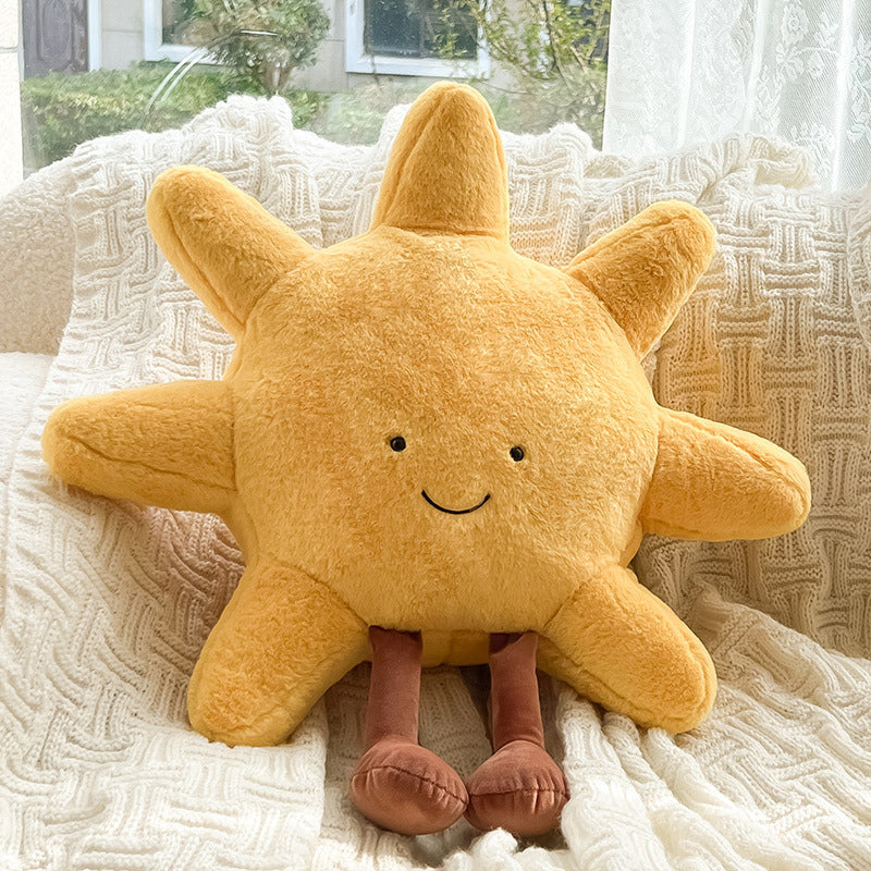 Børns Dekorative Pude med Sol og Måne Design 5