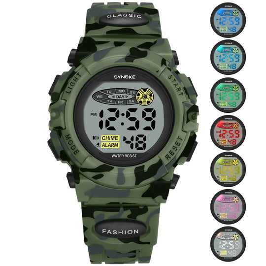 Børns Digitale Armbåndsur Farverigt Design 1