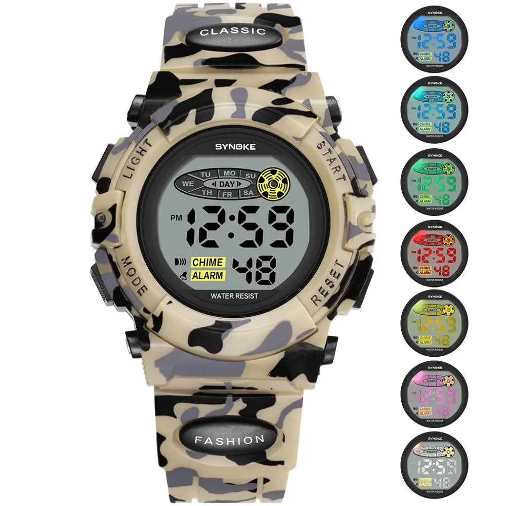 Børns Digitale Armbåndsur Farverigt Design 4
