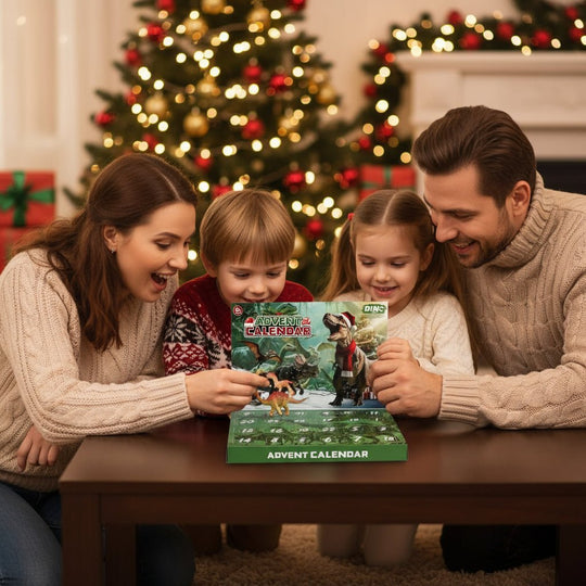 Børns Julekalender med Dinosaurer og Overraskelser 1