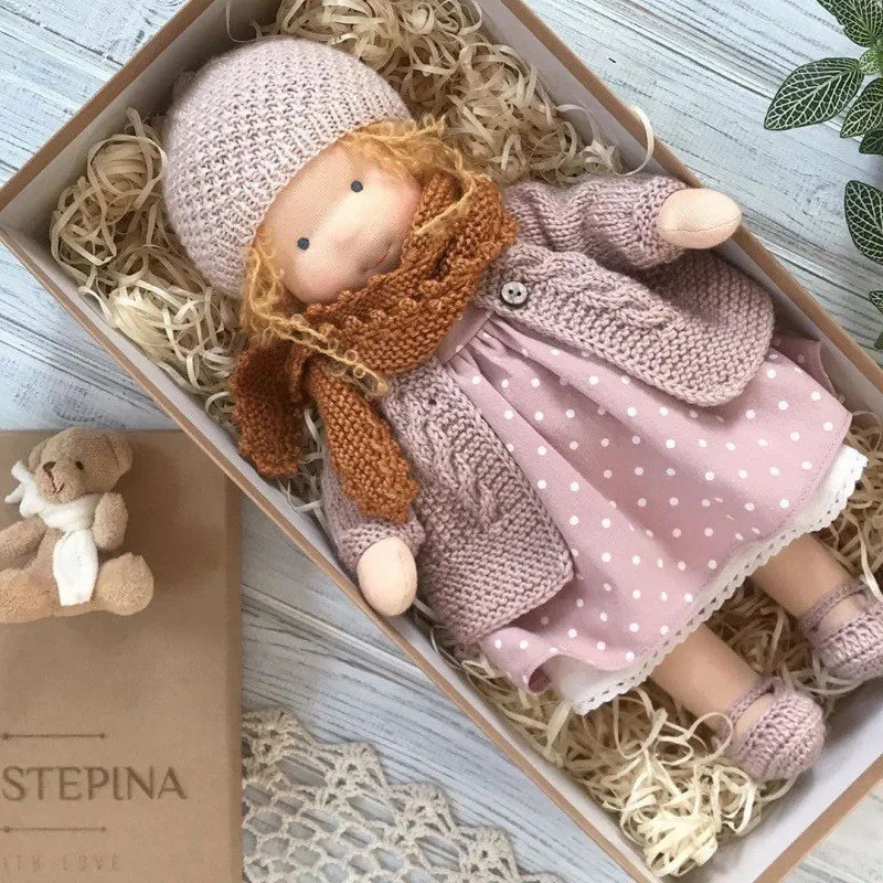 Børns Kawaii Kludedukke Håndlavet 19