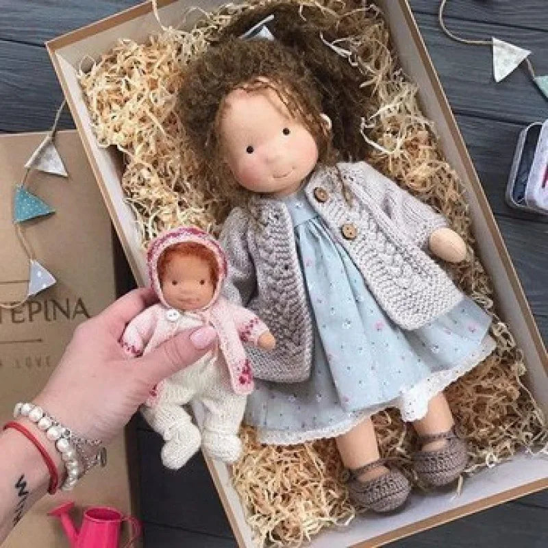 Børns Kawaii Kludedukke Håndlavet 31