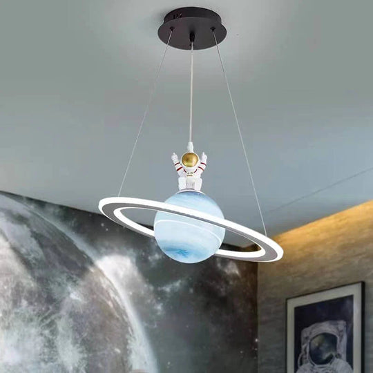 Børns LED Hængelampe Planetarisk Design 3