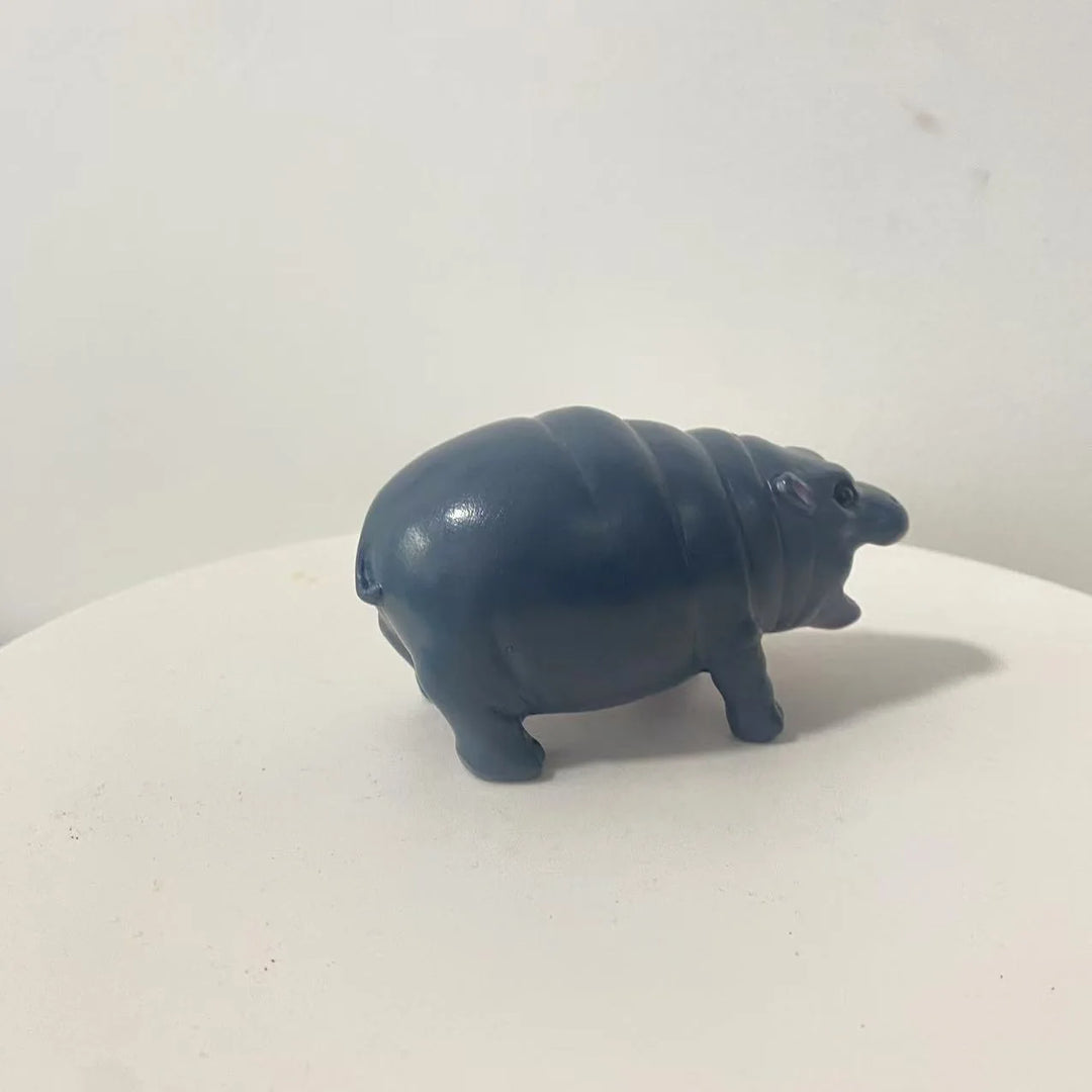 Børns Legetøjsfigur Flodhest Realistisk Design 4