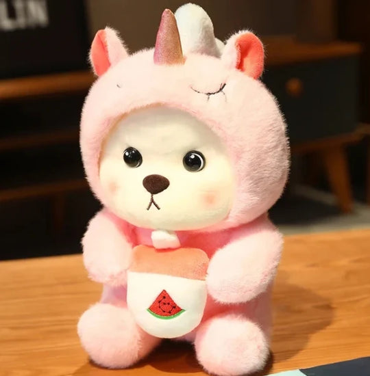 Børns Plysbamse Blød og Komfortabel i Flere Designs 3