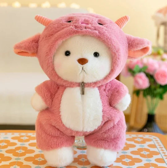 Børns Plysbamse Blød og Komfortabel i Flere Designs 8