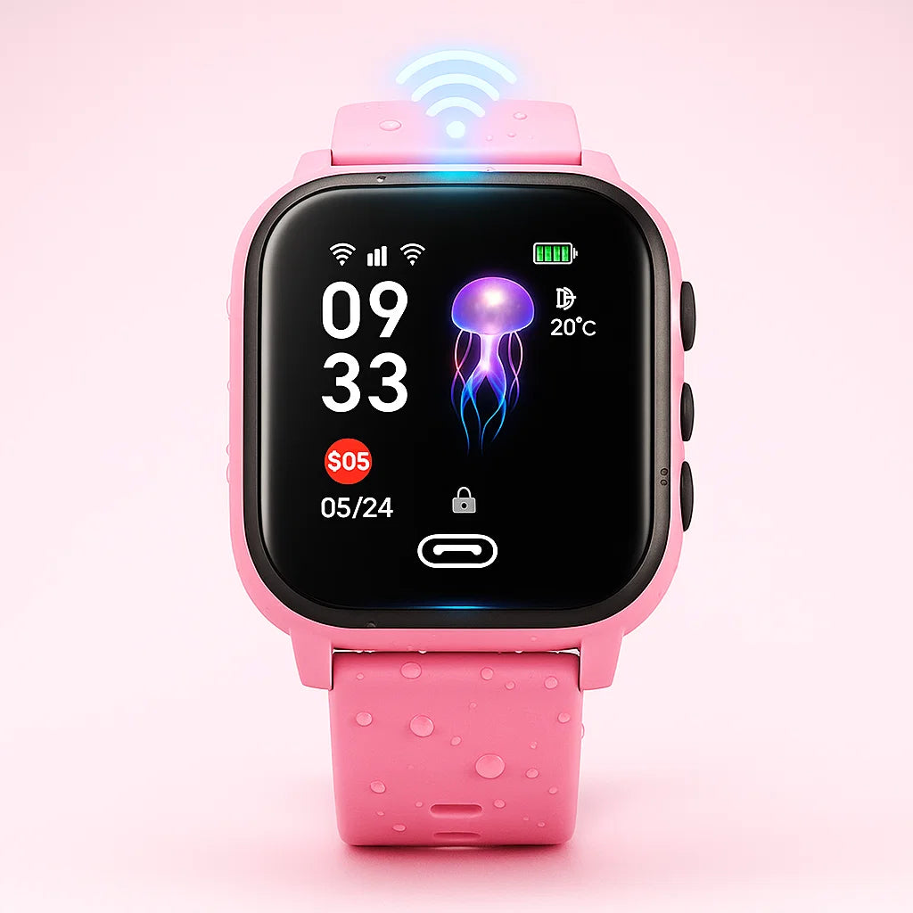Børns Smartwatch med GPS og Kamera, Vandtæt og Letvægts Design 3
