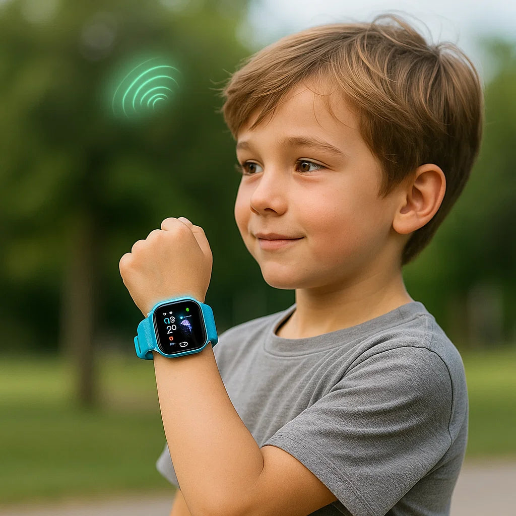 Børns Smartwatch med GPS og Kamera, Vandtæt og Letvægts Design 7