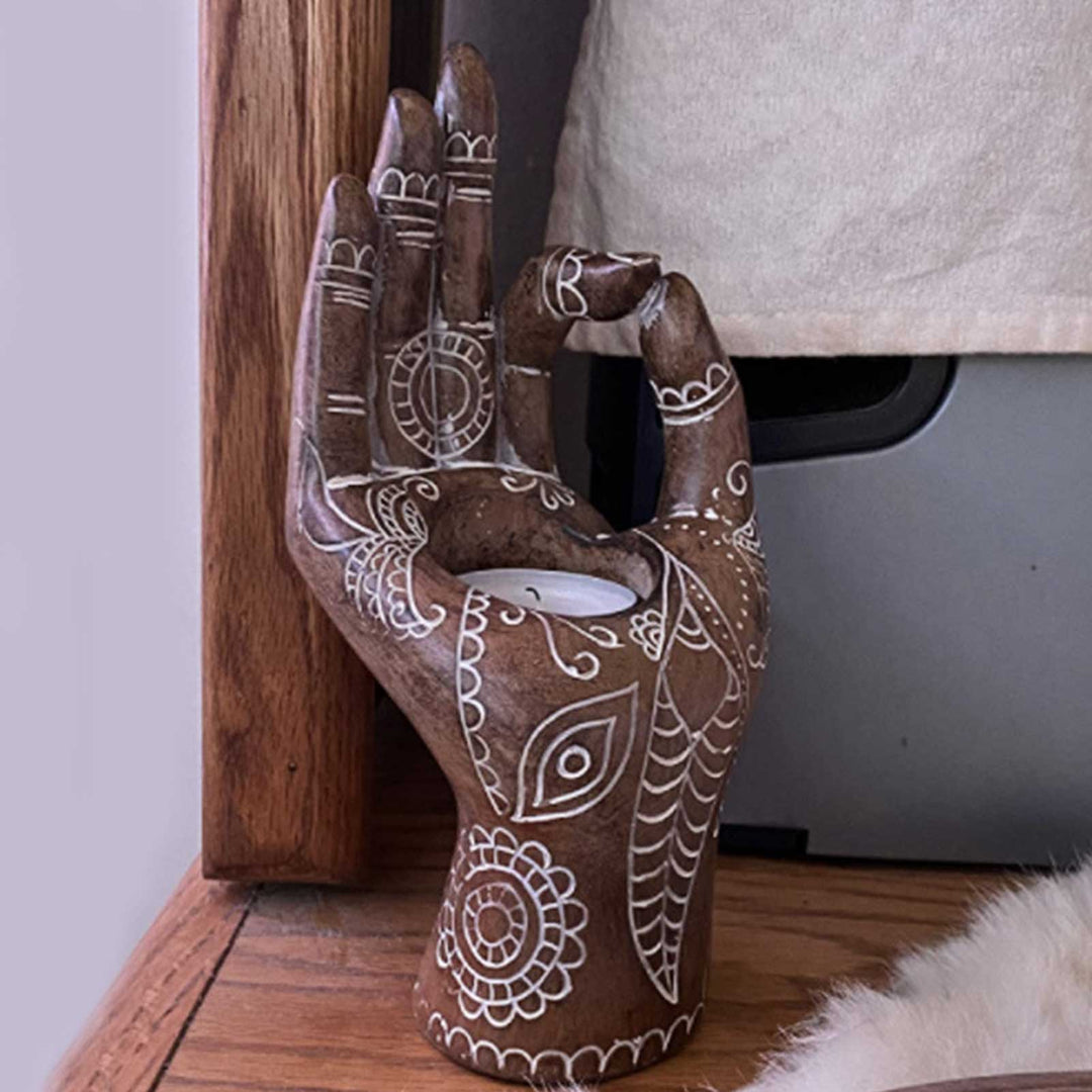 Buddha Hand Lysestage