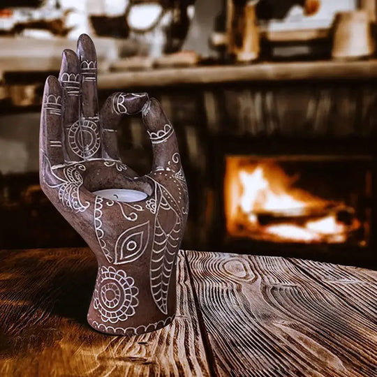 Buddha Hand Lysestage