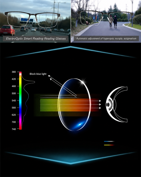 Intelligent Progressive Lenses for Comfortable Vision