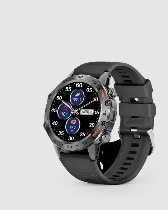 Herre Smartwatch Med GPS Navigation Til Fitness Og Udendørs Aktiviteter