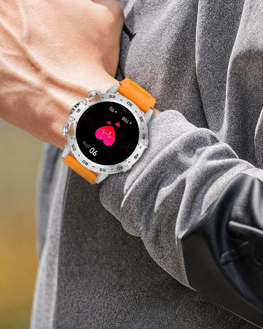 Herre Smartwatch Med GPS Navigation Til Fitness Og Udendørs Aktiviteter