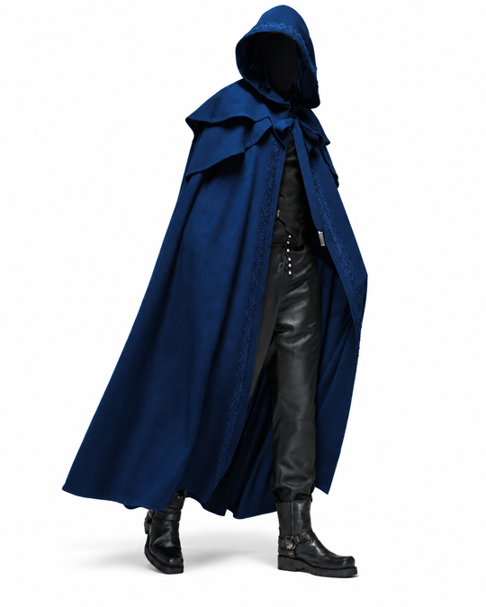Unisex Hooded Cloak Gothic Style