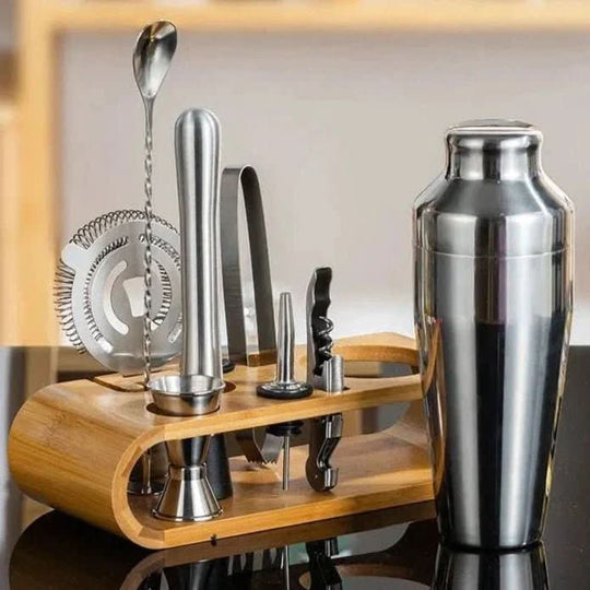 Cocktail Sæt til Mixologi Komplet Med Shaker, Målbæger og Værktøjer 2