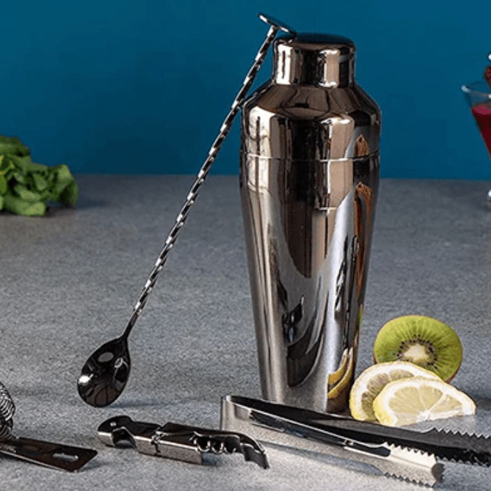Cocktail Sæt til Mixologi Komplet Med Shaker, Målbæger og Værktøjer 4