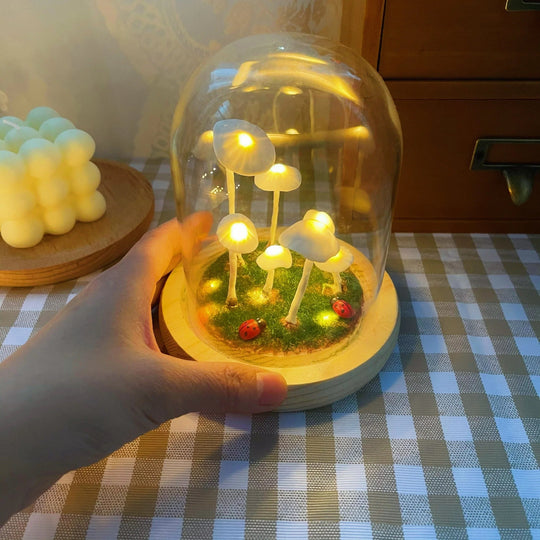DIY Svampelampe til Kreativ Indretning 4