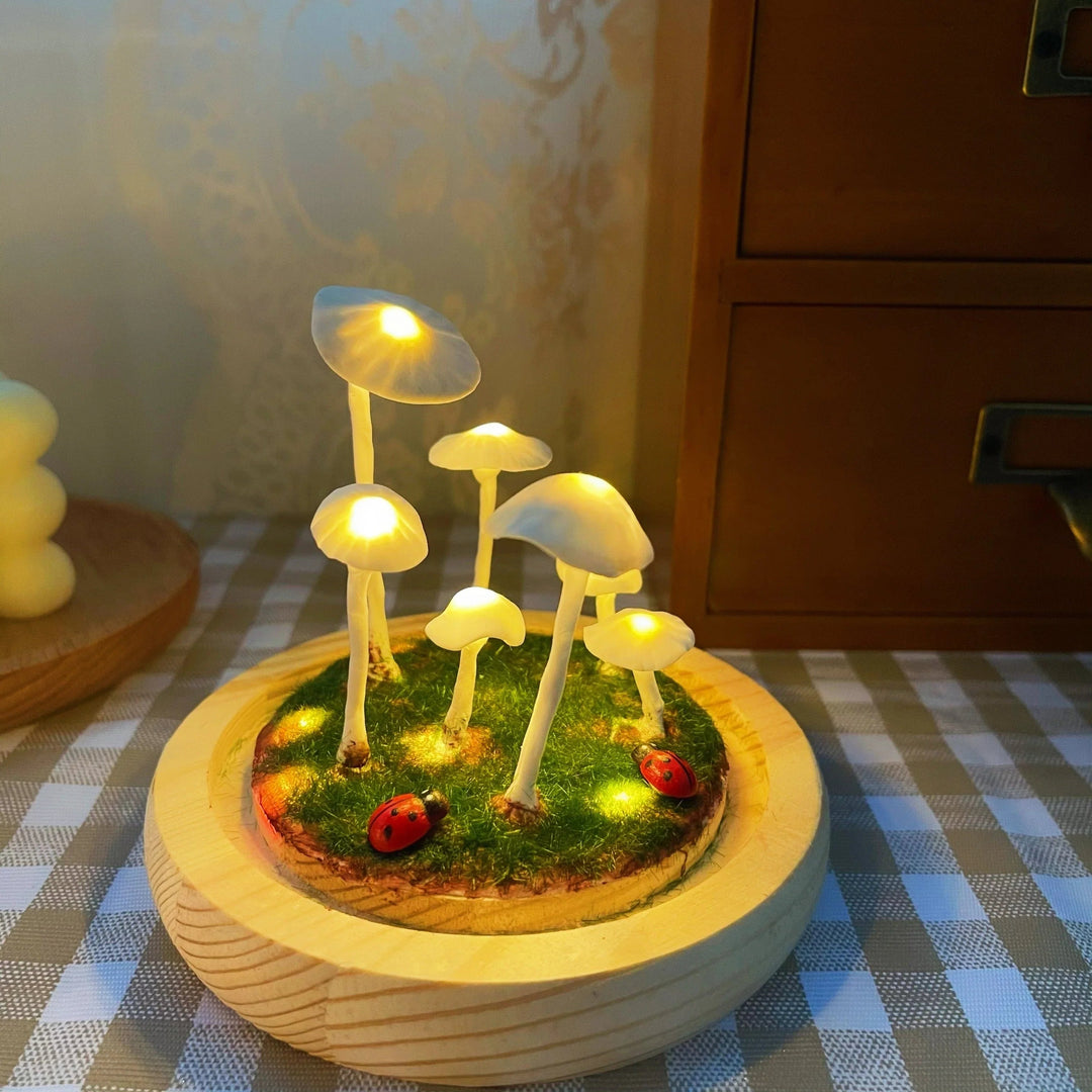 DIY Svampelampe til Kreativ Indretning 5