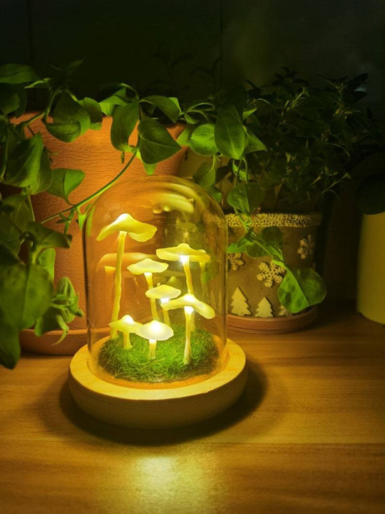 DIY Svampelampe til Kreativ Indretning 7