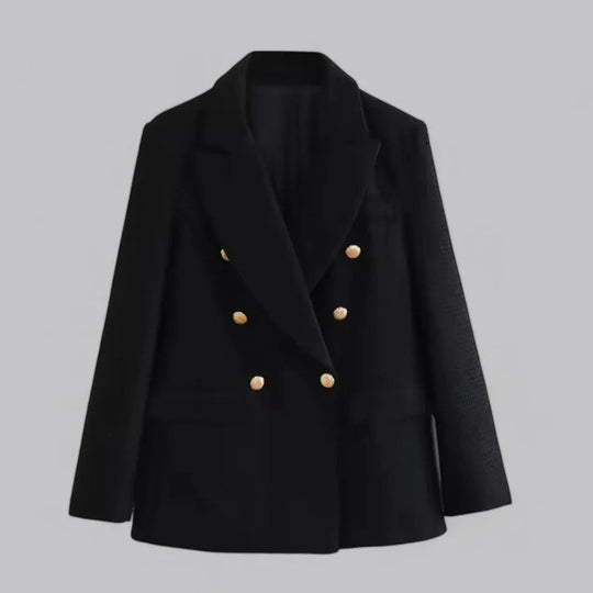 Dame Blazer Klassisk Stil 4