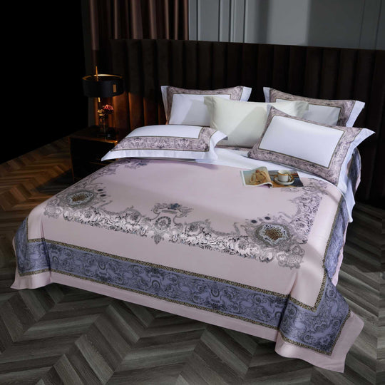 Dame Dynebetræksæt Paisley Jacquard Design 10